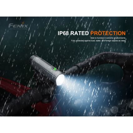 Fenix BC21RV30 - LED Nabíjecí svítidlo na kolo LED/USB IP68 1200 lm 33 h