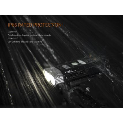 Fenix BC30RV2 - LED Nabíjecí svítidlo na kolo LED/USB IP66 1800 lm 36 h