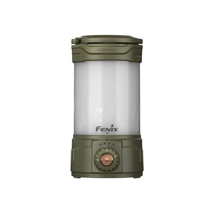 Fenix CL26RPROOLI - LED Stmívatelná přenosná nabíjecí lampa LED/USB IP66 650 lm 408 h zelená