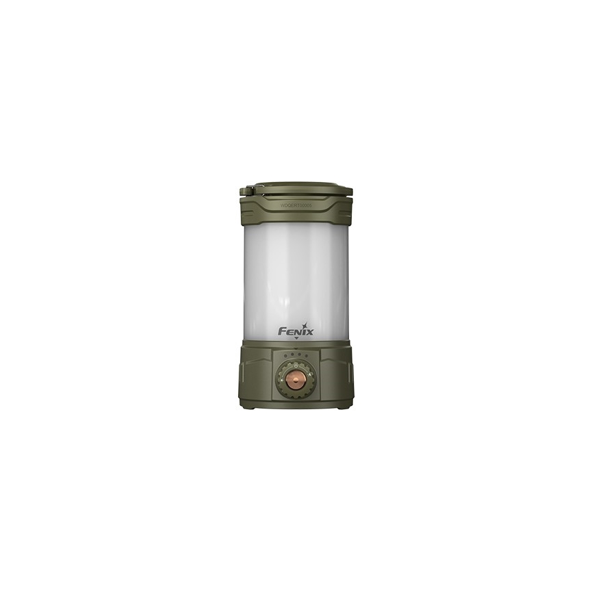 Fenix CL26RPROOLI - LED Stmívatelná přenosná nabíjecí lampa LED/USB IP66 650 lm 408 h zelená