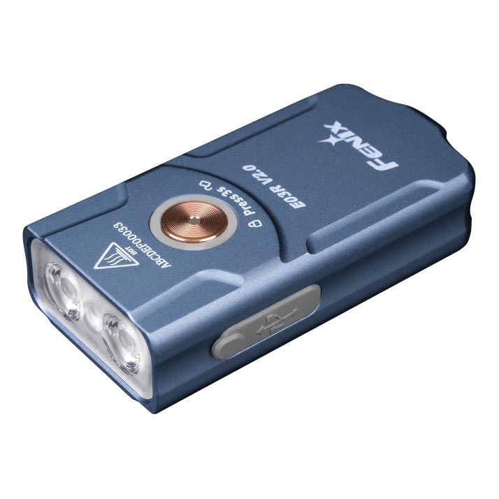 Fenix E03RV20BLU - LED Nabíjecí svítilna LED/USB IP66 500 lm 30 h 400 mAh