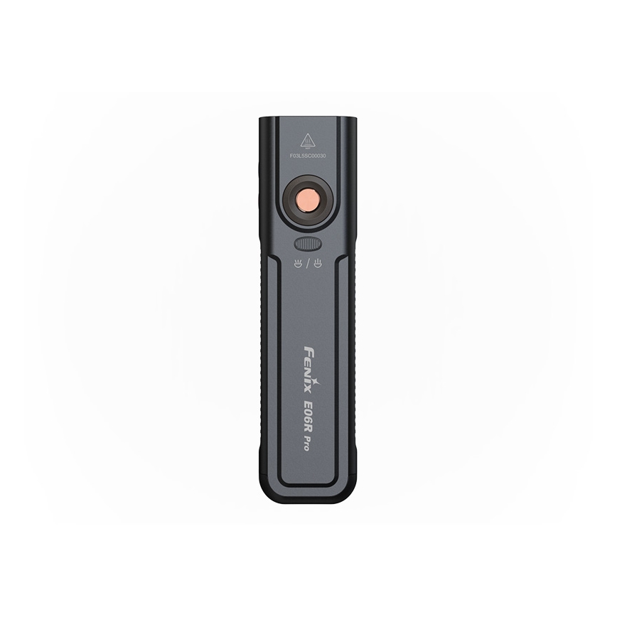 Fenix E06RPROEUBLC- LED Stmívatelná nabíjecí svítilna LED/USB 1650 mAh IP66 1600 lm 111 h černá