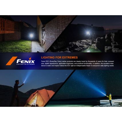 Fenix E18RV20 - LED Nabíjecí svítilna LED/USB IP68 1200 lm 200 h