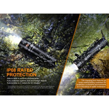 Fenix E28R - LED Nabíjecí svítilna LED/2xCR123A IP68 1500 lm 73 h