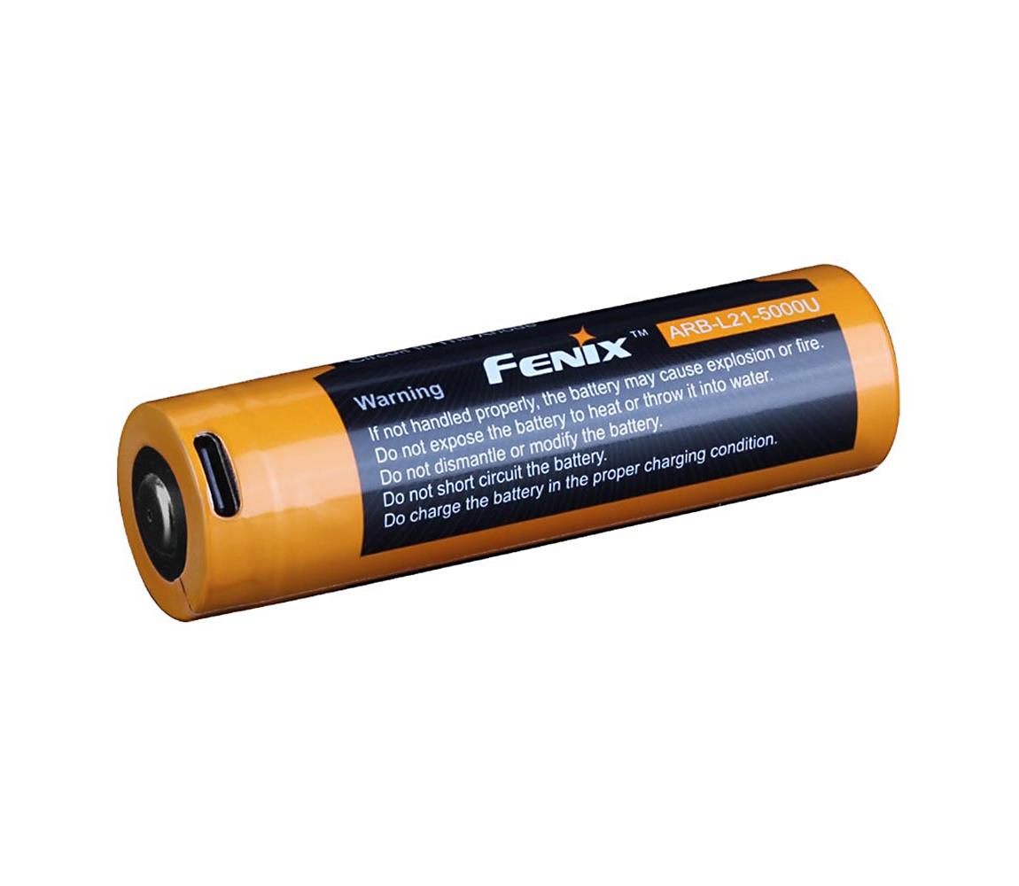 Fenix Fenix FE21700USB - 1ks Nabíjecí baterie USB/3,6V 5000 mAh FE0051