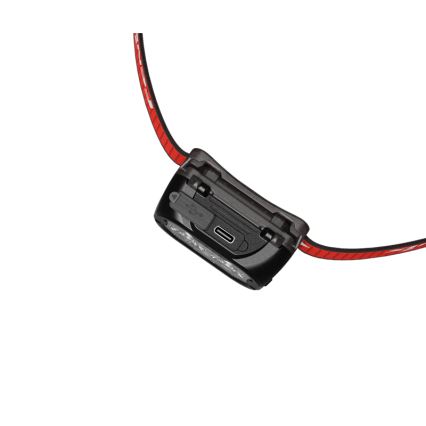 Fenix HL18RTV20BLC - LED Stmívatelná nabíjecí čelovka LED/USB/3xAAA IP66 800 lm 160 h 1900 mAh černá/oranžová