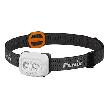 Fenix HL18RTV20WHT - LED Stmívatelná nabíjecí čelovka LED/USB IP66 800 lm 160 h bílá/černá