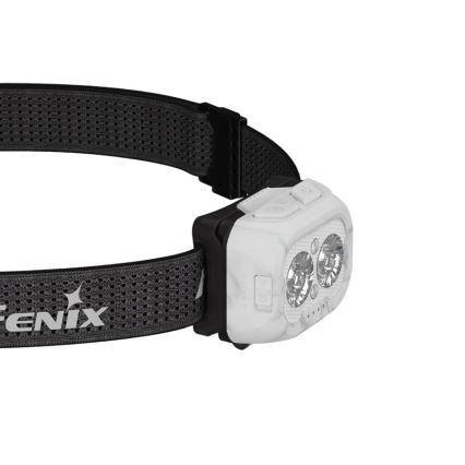 Fenix HL18RTV20WHT - LED Stmívatelná nabíjecí čelovka LED/USB IP66 800 lm 160 h bílá/černá
