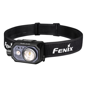 Fenix HL45R - LED Stmívatelná nabíjecí zaostřovací čelovka LED/USB IP66 1000 lm 240 h černá