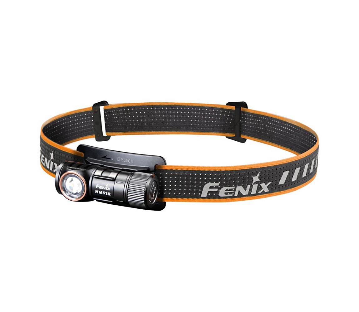 Fenix Fenix HM51RV20 - LED Nabíjecí čelovka 3xLED/1xCR123A IP68 700 lm 120 h FE0004