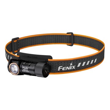 Fenix HM51RV30 - LED Stmívatelná nabíjecí čelovka LED/USB/1xCR123A 950 mAh IP68 860 lm 125 h oranžová