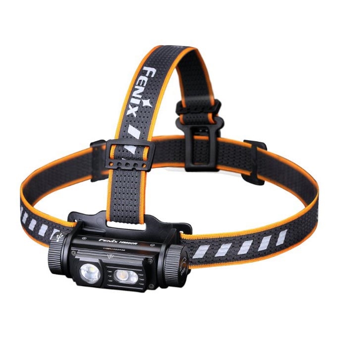 Fenix HM60R - LED Stmívatelná nabíjecí čelovka 4xLED/USB/2xCR123A IP68 1300 lm 300 h 3400 mAh