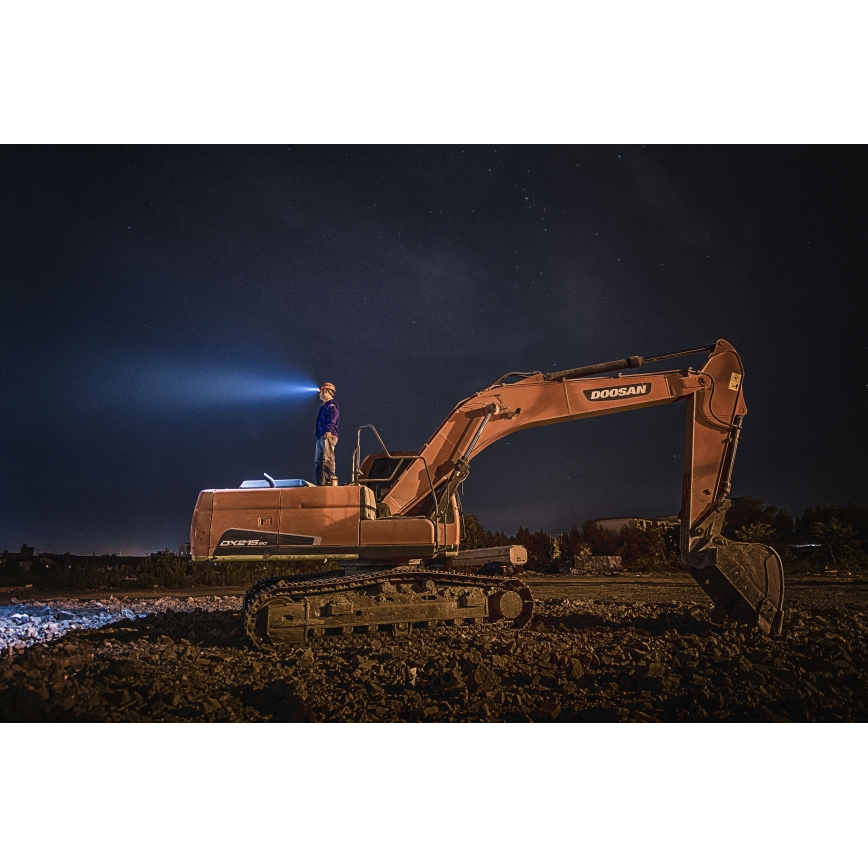 Fenix HM61R - LED Nabíjecí čelovka 3xLED/2xCR123A IP68 1200 lm 400 h