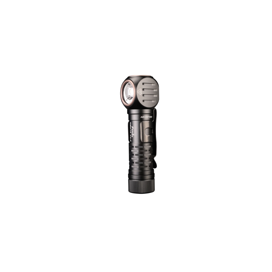 Fenix HM61RV30 - LED Stmívatelná nabíjecí čelovka LED/USB/1xCR123A 4000 mAh IP68 1800 lm 400 h černá