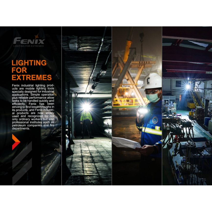 Fenix HM70R - LED Nabíjecí čelovka 4xLED/1x21700 IP68 1600 lm 800 h 5000 mAh