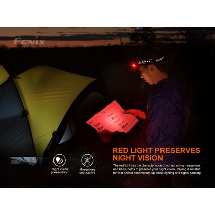 Fenix HM70R - LED Nabíjecí čelovka 4xLED/1x21700 IP68 1600 lm 800 h 5000 mAh