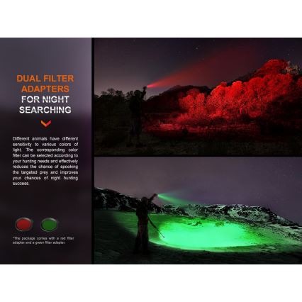 Fenix HT18R - LED Stmívatelná nabíjecí svítilna LED/1x21700 IP68 2800 lm 42 h 5000 mAh