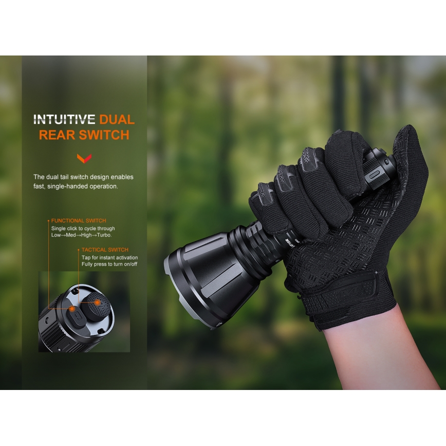 Fenix HT18R - LED Stmívatelná nabíjecí svítilna LED/1x21700 IP68 2800 lm 42 h 5000 mAh