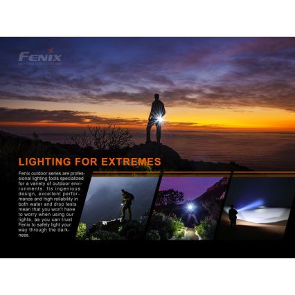 Fenix LD22V20 - LED Nabíjecí svítilna LED/USB IP66 800 lm 220 h