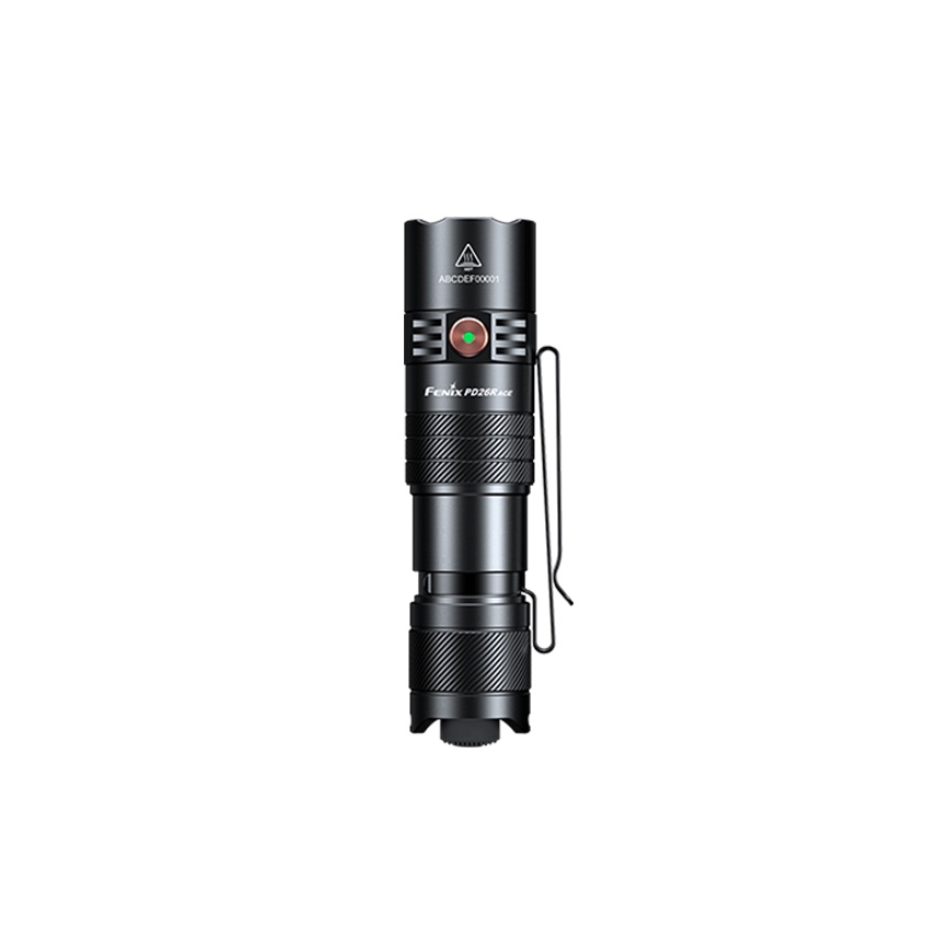 Fenix PD26RACE - LED Stmívatelná nabíjecí svítilna LED/USB 1600 mAh IP68 1300 lm 556 h černá