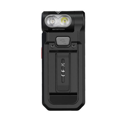 Fenix SW05RREDBLC - LED Stmívatelná nabíjecí svítilna LED/USB IPX6 150 lm 49 h černá