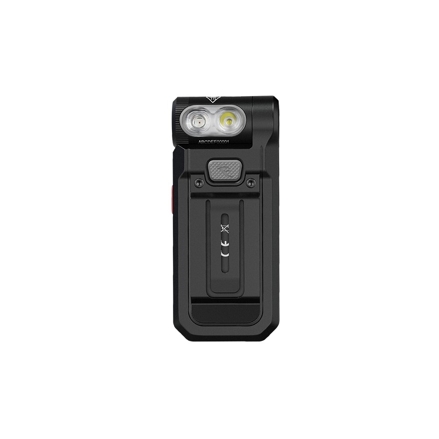 Fenix SW05RREDBLC - LED Stmívatelná nabíjecí svítilna LED/USB IPX6 150 lm 49 h černá