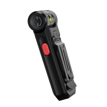 Fenix SW05RREDBLC - LED Stmívatelná nabíjecí svítilna LED/USB IPX6 150 lm 49 h černá