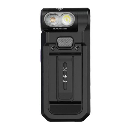 Fenix SW05RUVBLC - LED Stmívatelná nabíjecí svítilna LED/USB IPX6 150 lm 49 h 700 mAh černá