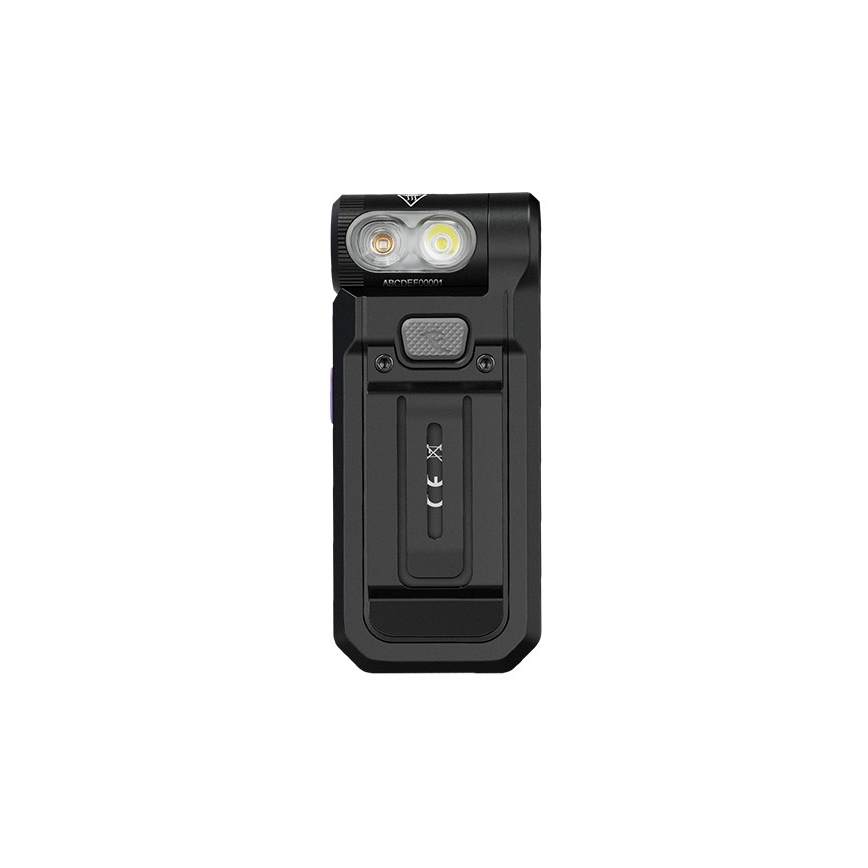 Fenix SW05RUVBLC - LED Stmívatelná nabíjecí svítilna LED/USB IPX6 150 lm 49 h 700 mAh černá