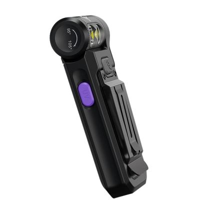Fenix SW05RUVBLC - LED Stmívatelná nabíjecí svítilna LED/USB IPX6 150 lm 49 h 700 mAh černá