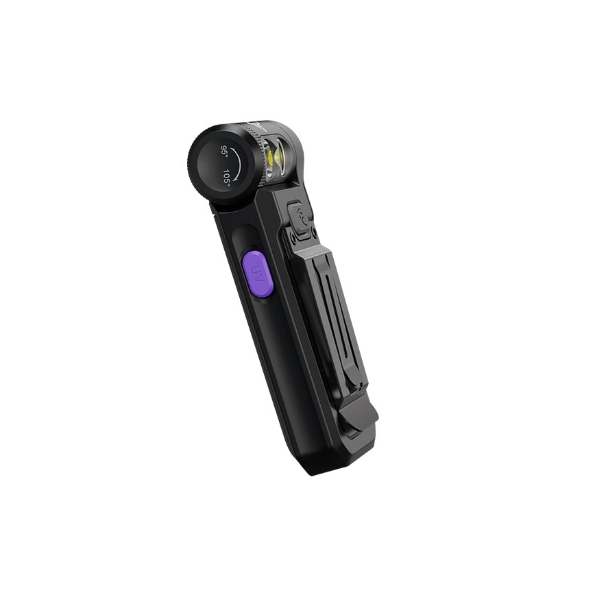 Fenix SW05RUVBLC - LED Stmívatelná nabíjecí svítilna LED/USB IPX6 150 lm 49 h 700 mAh černá