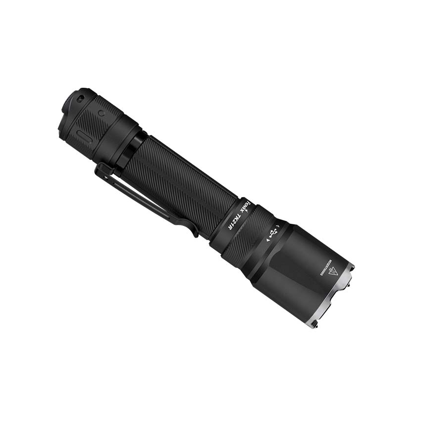 Fenix TK21RBLK - LED Stmívatelná nabíjecí svítilna LED/USB 6000 mAh IP68 3600 lm 72,5 h černá