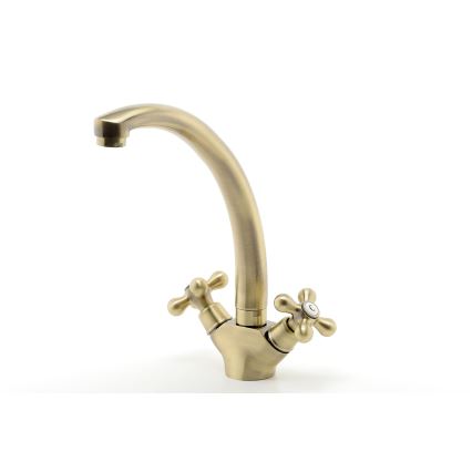 FERRO - Dřezová baterie ANTICA RETRO bronz