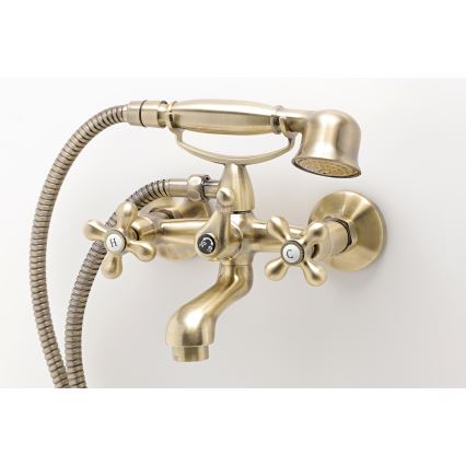 FERRO - Vanová sada s baterií ANTICA RETRO bronz