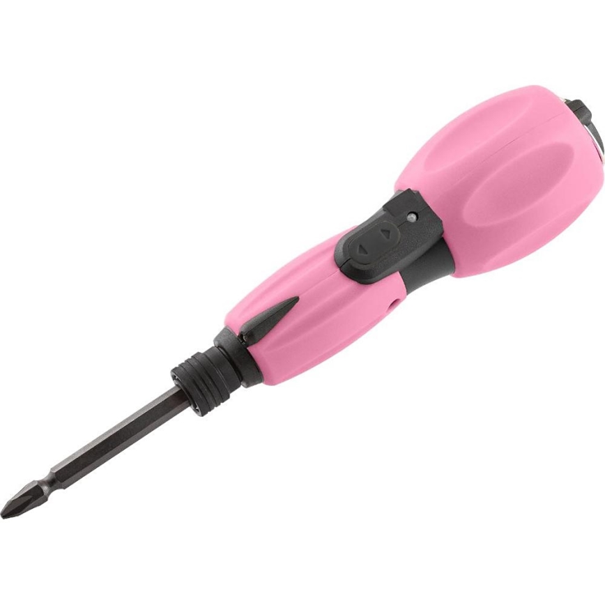 Fieldmann - AKU Šroubovák 3,6V 800 mAh růžová