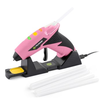 Fieldmann - AKU Tavná pistole 4V 1500 mAh růžová