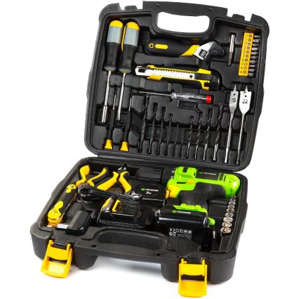 Fieldmann - AKU Vrtačka s příslušenstvím 12V 1300 mAh