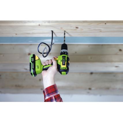 Fieldmann - Akumulátorová vrtačka 2000 mAh 20V + rychlonabíjecí stanice