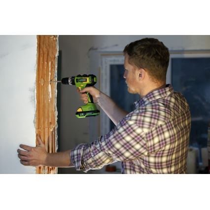 Fieldmann - Akumulátorová vrtačka 2000 mAh 20V + rychlonabíjecí stanice