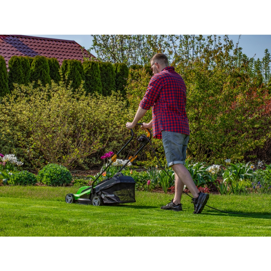 Fieldmann - Elektrická zahradní sekačka 1300W/230V