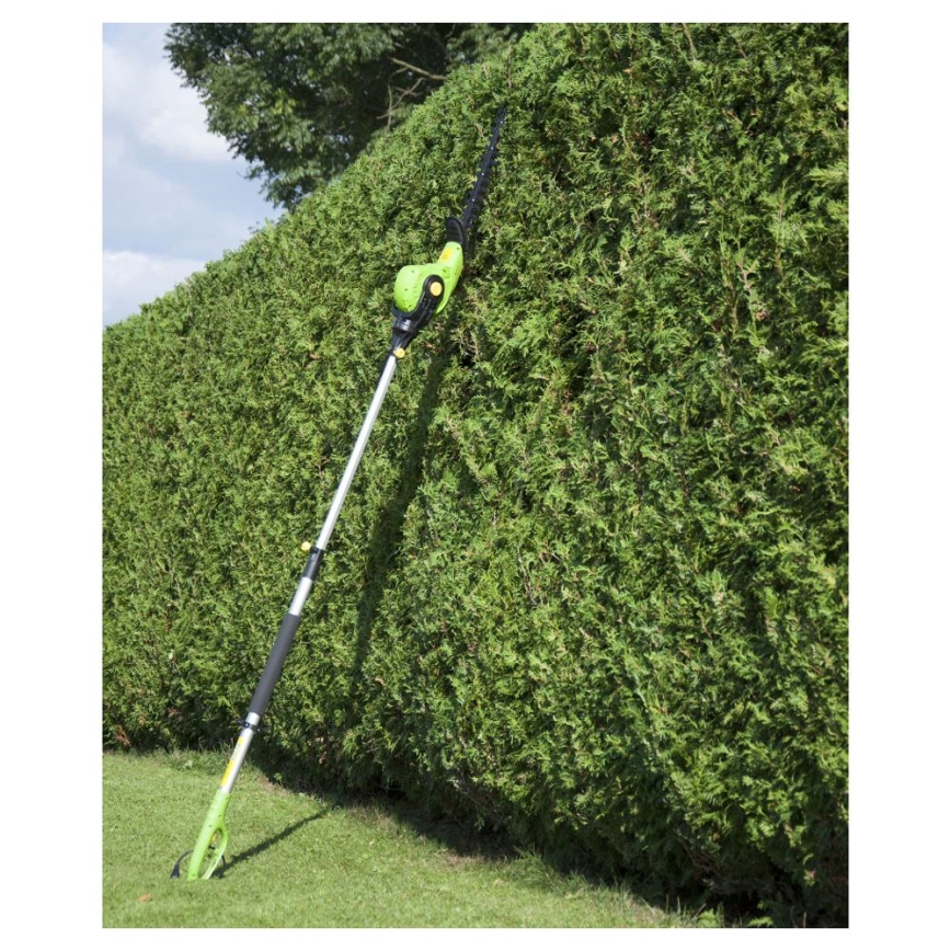 Fieldmann - Teleskopické nůžky na živý plot 450W/230V