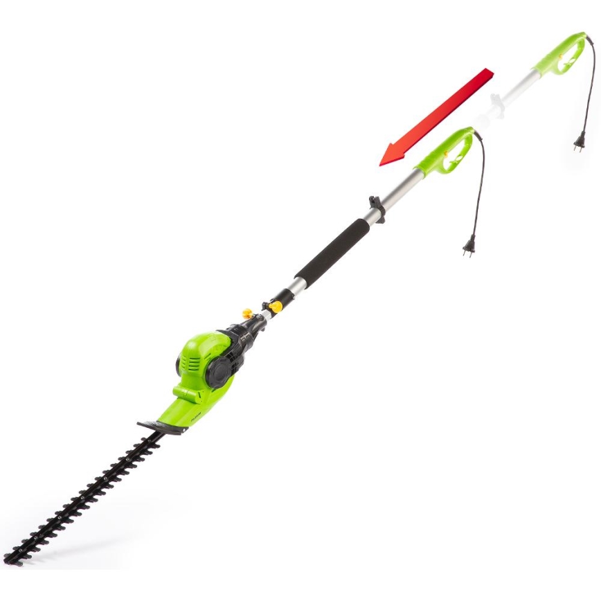 Fieldmann - Teleskopické nůžky na živý plot 450W/230V