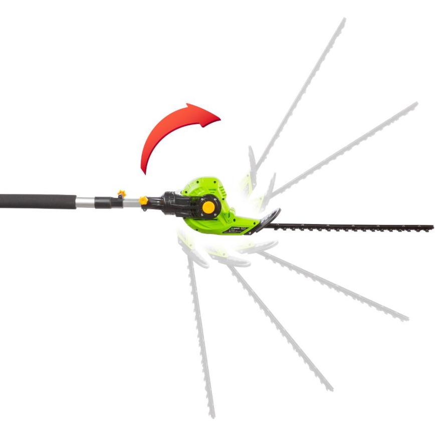 Fieldmann - Teleskopické nůžky na živý plot 450W/230V