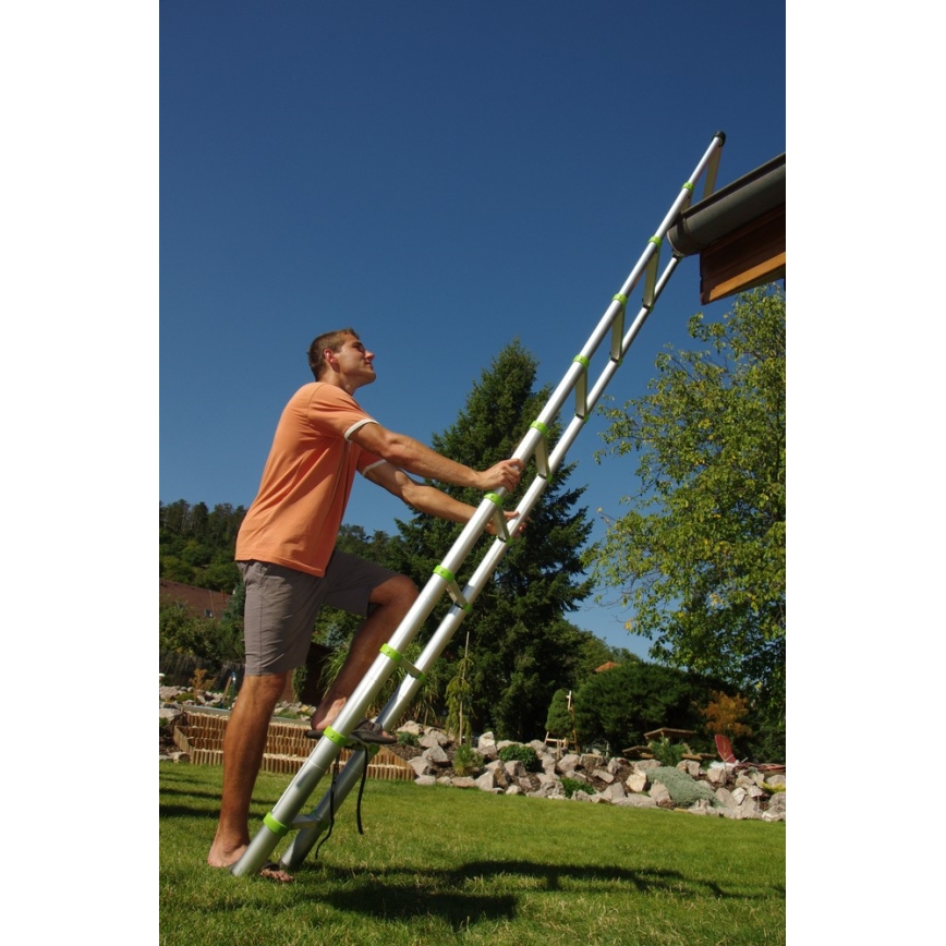 Fieldmann - Teleskopický žebřík 3,8 m