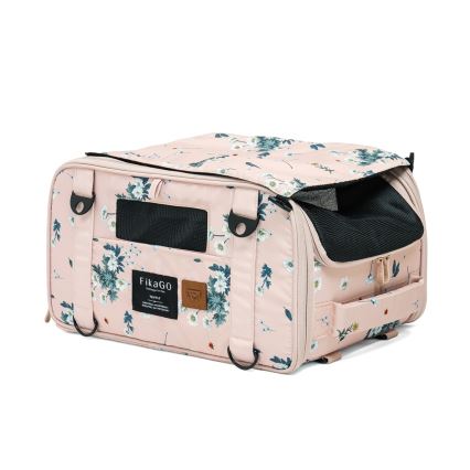 Fikago - Cestovní nosič pro psy a kočky TRUFFLE Artic Flower