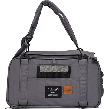 Fikago - Cestovní nosič pro psy a kočky TRUFFLE Grey