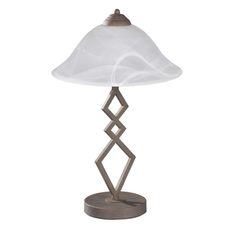 Fischer & Honsel 50122 - Stolní lampa BERGAMO 1xE27/40W/230V