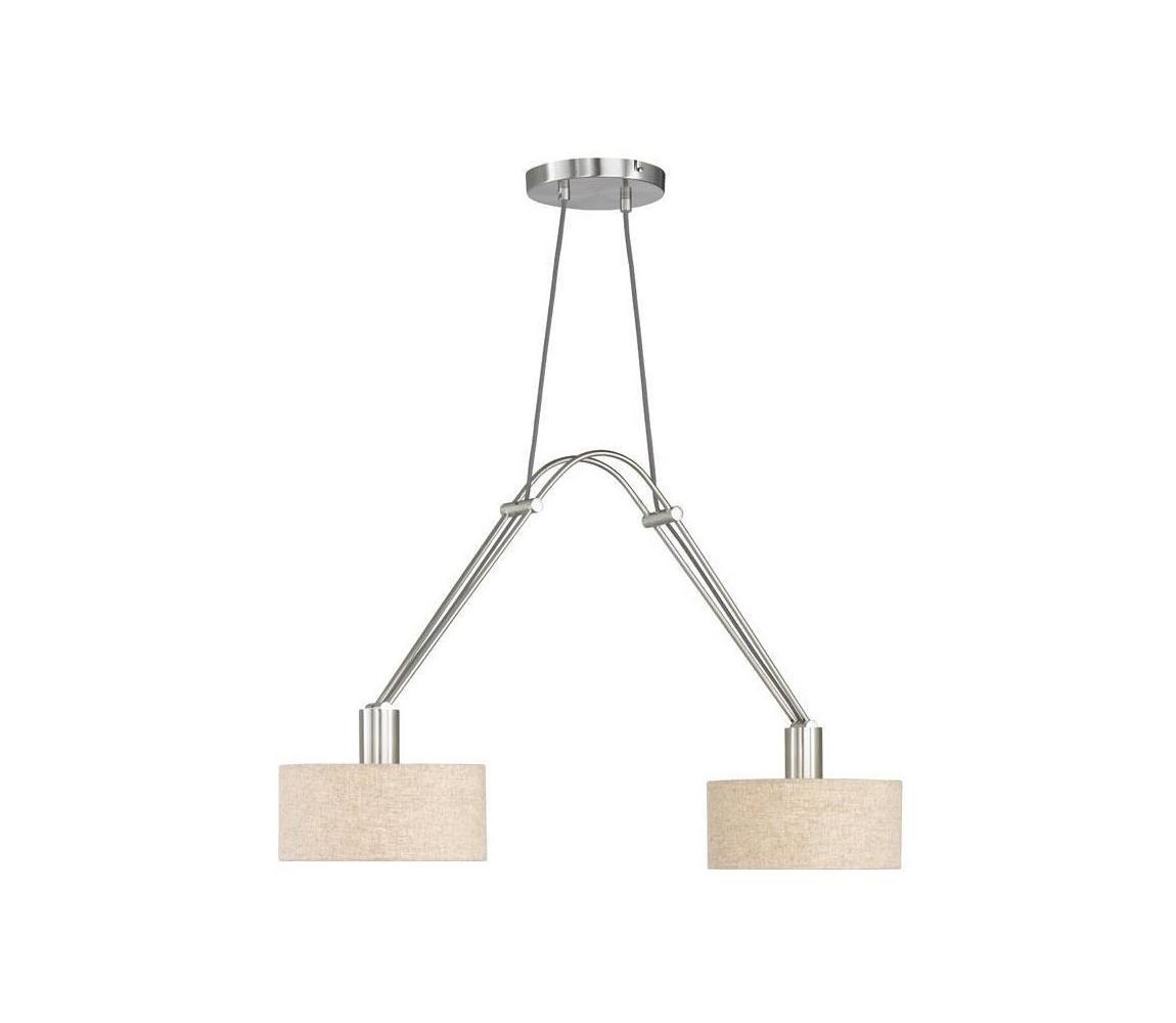 Fischer & Honsel Fischer & Honsel 65170 - Lustr na lanku FULLA 2xE27/40W/230V FH65170