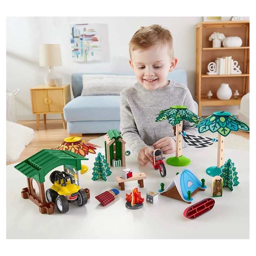 Fisher-Price - Dětská stavebnice Wonder Makers Camping