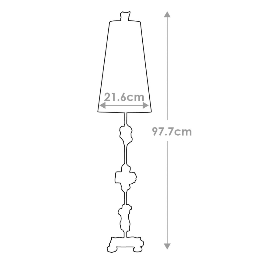 Flambeau - Stolní lampa FRAGMENT 1xE27/60W/230V